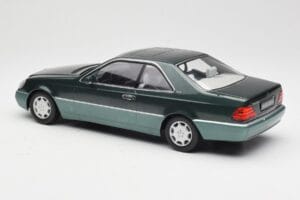 Mercedes 600 SEC W140 Coupe Green Metallic KK-Scale 1:18 KKDC180343 Metalli — kuva 5 / 6