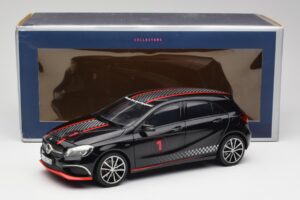 Mercedes A-Class W176 AMG Musta Norev 1:18 183596 Metalli — kuva 8 / 8