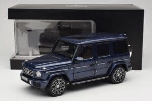 Mercedes AMG G 63 L W465 Tummansininen Norev 1:18 B66960663 Metalli — kuva 8 / 8