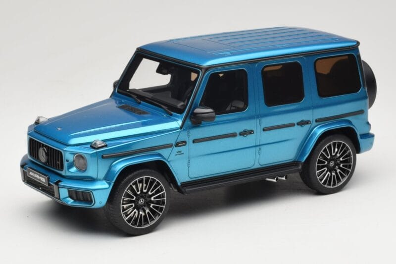 Mercedes AMG G63 W463 Hyper Blue Magno GT Spirit 1:18 GT925 Hartsi