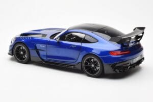 Mercedes AMG GT C190 Black Series Sininen Metallic Norev 1:18 183908 Metalli — kuva 7 / 8