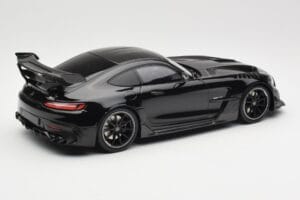 Mercedes AMG GT C190 Black Series Jet Black Metallic Minichamps 1:18 155032024 Metalli — kuva 2 / 6
