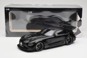 Mercedes AMG GT C190 Black Series Jet Black Metallic Minichamps 1:18 155032024 Metalli — kuva 6 / 6