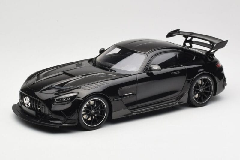 Mercedes AMG GT C190 Black Series Jet Black Metallic Minichamps 1:18 155032024 Metalli