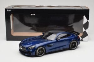 Mercedes AMG GT R C190 AMG Solarbeam Yellow Metallic Minichamps 1:18 155036022 Metalli — kuva 6 / 6