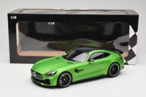 Mercedes AMG GT R C190 Matta Vihreä Minichamps 1:18 155036020 Metalli — kuva 6 / 6