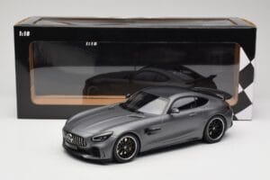 Mercedes AMG GT R C190 Matta Harmaa Metallic Minichamps 1:18 155036026 Metalli — kuva 6 / 6