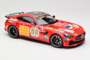Mercedes AMG GT R C190 Ruuskulta Minichamps 1:18 155036024 Metalli — kuva 4 / 6