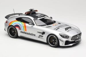 Mercedes AMG GT R C190 Safety Car F1 2020 Minichamps 1:18 155036092 Metalli — kuva 4 / 6