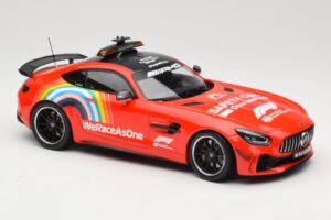 Mercedes AMG GT R C190 Safety Car F1 Mugello GP 2020 Minichamps 1:18 155036094 Metalli — kuva 4 / 6