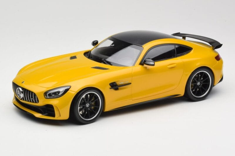 Mercedes AMG GT R C190 Keltainen Minichamps 1:18 155036021 Metalli