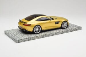 Mercedes Brabus AMG GT S C190 600 Desert Kulta Minichamps 1:18 107032522 Metalli — kuva 2 / 6