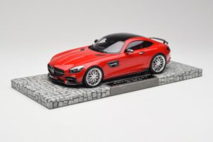 Mercedes Brabus AMG GT S C190 600 Mars Punainen Minichamps 1:18 107032521 Metalli