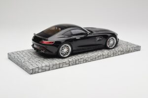 Mercedes Brabus AMG GT S C190 Obsidian Musta Minichamps 1:18 107032520 Metalli — kuva 2 / 6