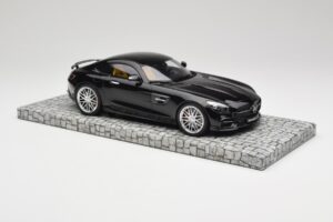 Mercedes Brabus AMG GT S C190 Obsidian Musta Minichamps 1:18 107032520 Metalli — kuva 4 / 6