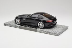 Mercedes Brabus AMG GT S C190 Obsidian Musta Minichamps 1:18 107032520 Metalli — kuva 5 / 6