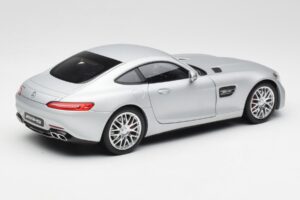 Mercedes AMG GT S C190 Designo Iridium Hopea Magno Norev 1:18 B66960485 Metalli — kuva 3 / 8