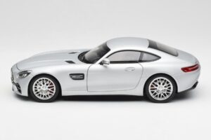 Mercedes AMG GT S C190 Designo Iridium Hopea Magno Norev 1:18 B66960485 Metalli — kuva 4 / 8