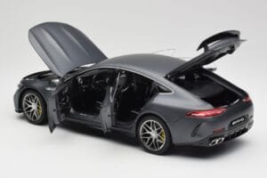 Mercedes AMG GT 63 S X290 Aero Package Designo Selenite Harmaa Magno Norev 1:18 B66961038 Metalli — kuva 5 / 8