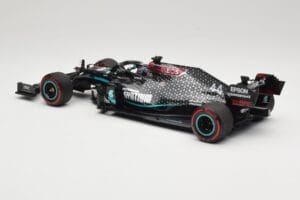 Mercedes AMG Petronas W11 #44 L. Hamilton Winner Tuscan GP 2020 Minichamps 1:18 110200944 Metalli — kuva 5 / 6