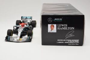 Mercedes AMG Petronas Motorsport W10 #44 L. Hamilton Winner Monaco GP 2019 Minichamps 1:18 110190644 Metalli — kuva 6 / 6