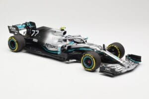 Mercedes AMG Petronas W10 #77 V. Bottas F1 2019 Minichamps 1:18 110190077 Metalli — kuva 4 / 6