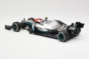 Mercedes AMG Petronas W10 #77 V. Bottas 3rd Place Monaco GP 2019 Minichamps 1:18 110190677 Metalli — kuva 5 / 6