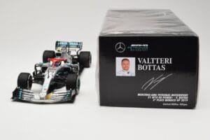 Mercedes AMG Petronas W10 #77 V. Bottas 3rd Place Monaco GP 2019 Minichamps 1:18 110190677 Metalli — kuva 6 / 6