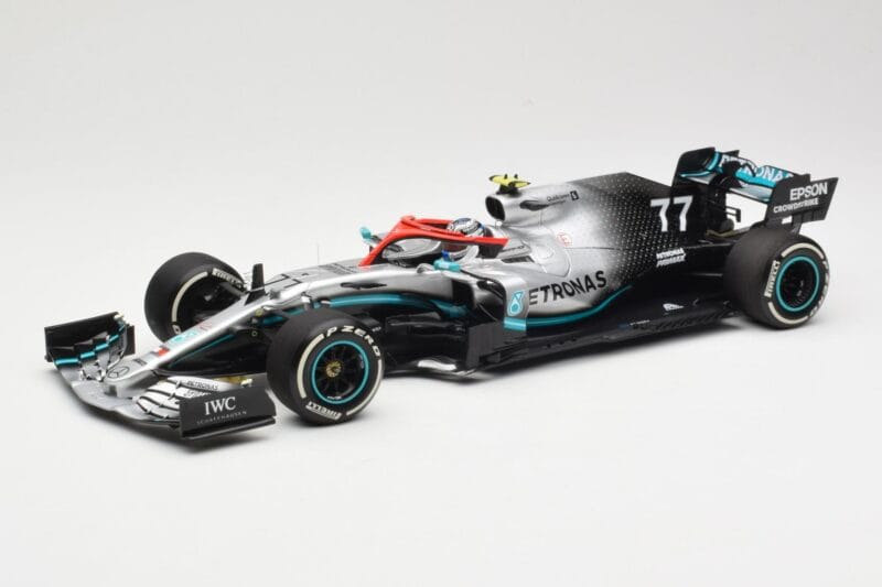 Mercedes AMG Petronas W10 #77 V. Bottas 3rd Place Monaco GP 2019 Minichamps 1:18 110190677 Metalli