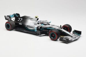 Mercedes AMG Petronas W10 #77 V. Bottas British GP 2019 Minichamps 1:18 110191077 Metalli — kuva 4 / 6