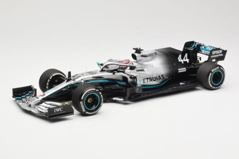 Mercedes AMG Petronas W10 EQ Power+ #44 L. Hamilton USA GP F1 World Champion 2019 Minichamps 1:18 110191844 Metalli