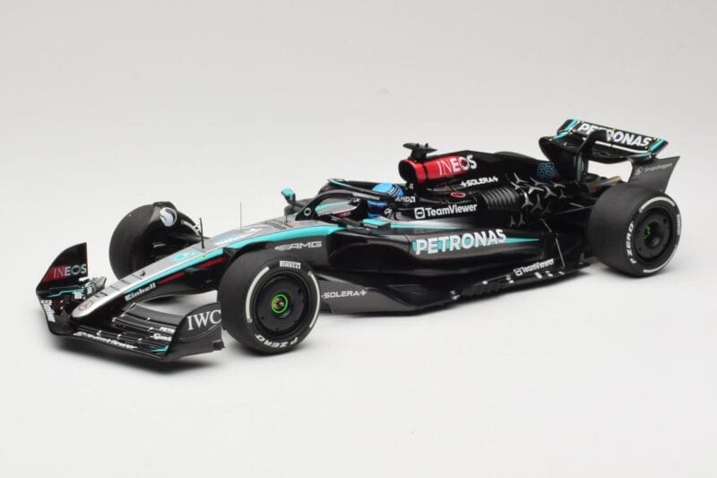 Mercedes AMG Petronas W15 E Performance #63 G. Russell Winner Austrian GP 2024 Minichamps 1:18 110241163 Metalli