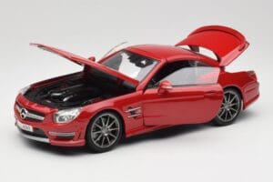 Mercedes AMG SL 63 R231 Punainen Maisto 1:18 36199 Metalli — kuva 2 / 8