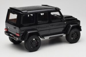 Mercedes Brabus G 500 4x4 Squared Musta GT Spirit 1:18 GT143 Hartsi — kuva 2 / 6
