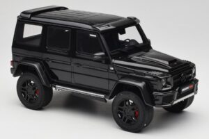 Mercedes Brabus G 500 4x4 Squared Musta GT Spirit 1:18 GT143 Hartsi — kuva 4 / 6