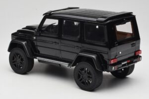 Mercedes Brabus G 500 4x4 Squared Musta GT Spirit 1:18 GT143 Hartsi — kuva 5 / 6