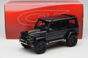Mercedes Brabus G 500 4x4 Squared Musta GT Spirit 1:18 GT143 Hartsi — kuva 6 / 6