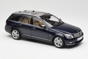 Mercedes C-Class S204 T-Modell Tanzanite Sininen AUTOart 1:18 B66962352 Metalli — kuva 6 / 8
