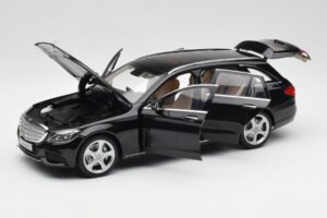 Mercedes C-Class S205 T-Modell Musta Norev 1:18 B66960259 Metalli — kuva 2 / 8