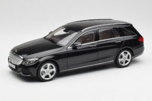 Mercedes C-Class S205 T-Modell Musta Norev 1:18 B66960259 Metalli