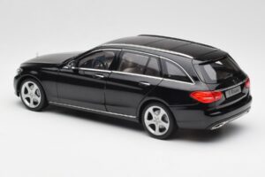 Mercedes C-Class S205 T-Modell Musta Norev 1:18 B66960259 Metalli — kuva 7 / 8