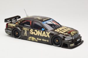 Mercedes C-Class W202 #3 J. van Ommen AMG Mercedes Team DTM 1995 UT Models 1:18 180953303 Metalli — kuva 6 / 8
