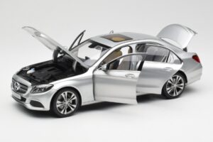 Mercedes C-Class W205 Iridium Hopea Metallic Norev 1:18 B66960253 Metalli — kuva 2 / 8