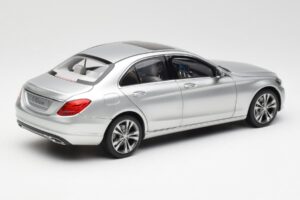 Mercedes C-Class W205 Iridium Hopea Metallic Norev 1:18 B66960253 Metalli — kuva 3 / 8