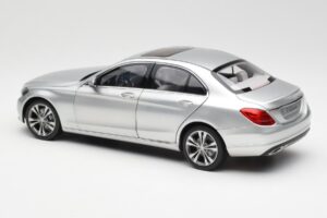 Mercedes C-Class W205 Iridium Hopea Metallic Norev 1:18 B66960253 Metalli — kuva 7 / 8