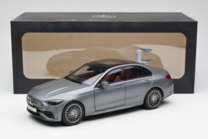 Mercedes C-Class W206 Designo Selenite Harmaa Magno NZG 1:18 B66960638 Metalli — kuva 2 / 8