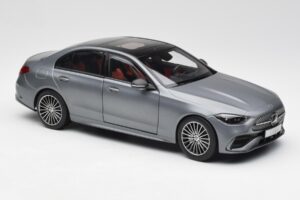 Mercedes C-Class W206 Designo Selenite Harmaa Magno NZG 1:18 B66960638 Metalli — kuva 6 / 8