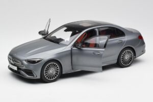 Mercedes C-Class W206 Designo Selenite Harmaa Magno NZG 1:18 B66960638 Metalli — kuva 8 / 8