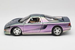 Mercedes C112 Violetti Guiloy 1:18 GI001 Metalli — kuva 4 / 8