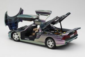 Mercedes C112 Violetti Guiloy 1:18 GI001 Metalli — kuva 5 / 8